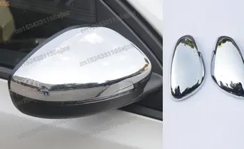 Автомобильный стайлинг для Peugeot 308 2012-2018, высококачественная ABS хромированная крышка зеркала заднего вида, защита от царапин, украшение