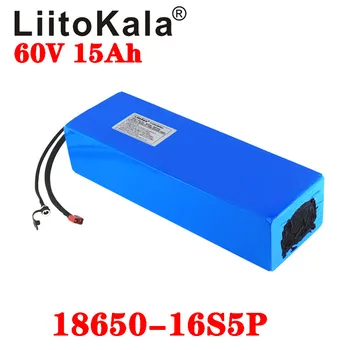 Аккумулятор для электровелосипеда LiitoKala 60V 20ah 25ah 30ah 15ah 18650 литий-ионный аккумулятор для переоборудования велосипеда bafang BMS High power protection