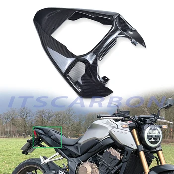 Аксессуары для мотоциклов из углеродного волокна 3K, Хвостовой обтекатель, крышка Капота, Комплекты запчастей Для Honda CB650R CBR650R 2019 2020 2021