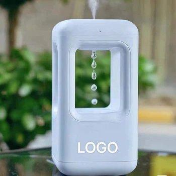 Антигравитационный увлажнитель с каплями воды, USB-увлажнитель объемом 500 мл, одна клавиша выключения для домашнего офиса, спальни, фургона, детской комнаты