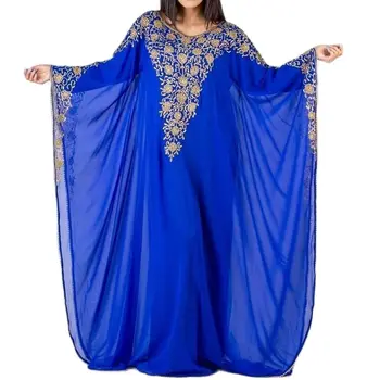 Арабское платье, Марокканская длинная рубашка из Дубая, платье Фараша, изысканное длинное платье 54 дюйма