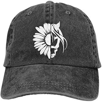 Бейсбольная кепка с подсолнухом, Регулируемая Винтажная кепка для папы с ромашкой, Джинсовая кепка для мужчин Four Seasons Унисекс