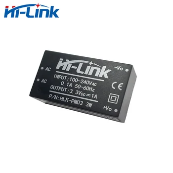 Бесплатная доставка, 10 шт./лот, новый Hi-Link HLK-PM03 AC DC 3,3 В 3 Вт, мини 220 В, Модуль питания с изолированным переключателем режимов