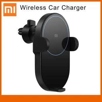 Беспроводное автомобильное зарядное устройство Xiaomi Mi 20W Max Qi WCJ02ZM, умный инфракрасный датчик, адаптер для быстрой зарядки автомобильного телефона