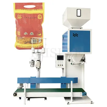 Вертикальная автоматическая машина для упаковки гранул, машина для упаковки удобрений, может быть настроена