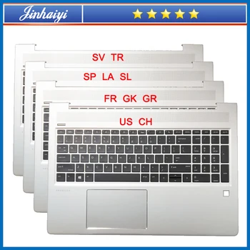 Верхняя крышка для HP Probook 450 G6 G7 455R X8K ZHAN66 15 G2 G3 Крышка клавиатуры чехол для упора рук в виде ракушки