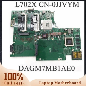 Высококачественная Материнская плата CN-0JJVYM 0JJVYM JJVYM DAGM7MB1AE0 Для ноутбука DELL 17 L702X Материнская плата с графическим процессором GT550M 1G 100% Протестирована нормально