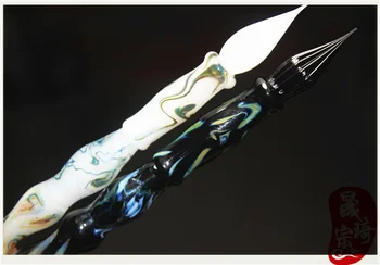 Высококачественная стеклянная ручка для японских и корейских канцелярских принадлежностей, Персонализированная ручка в подарок