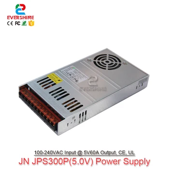 Высококачественный JPS300P 5V 60A с выходом от 100 до 240 В переменного тока, светодиодный экран, Специальный светодиодный импульсный источник питания Мощностью 300 Вт