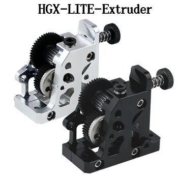 Детали 3D-принтера HGX-LITE-Экструдер С редуктором Экструдер Цельнометаллический Из закаленной Стали PLA/TPU Для CR-10/CR-10S/Ender-3/Ender-3 V2