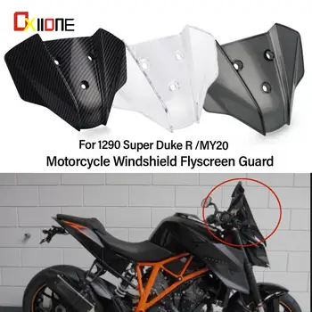 Для 1290 Super Duke R 2020-2024 1290 Super DukeR MY20 2020-2023 Аксессуары для мотоциклов Переднее Ветрозащитное Лобовое Стекло Пластиковая Крышка