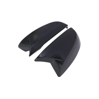 Для Sienna 2021 2022, Автомобильное боковое зеркало заднего вида, накладка, наклейка, Аксессуары для литья, стиль рожка из углеродного волокна ABS