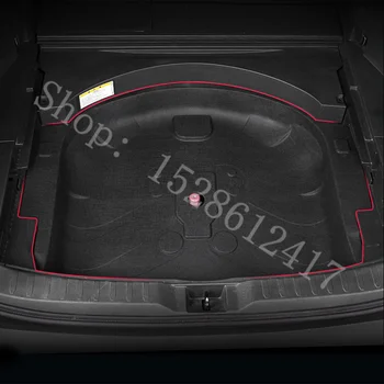 Для Toyota RAV4 2019 2020 2021 2022 5-я Коробка запасных Шин Звукоизоляция Хлопчатобумажный Багажник Теплоизоляция Пенопласт Пламя Шумоподавление