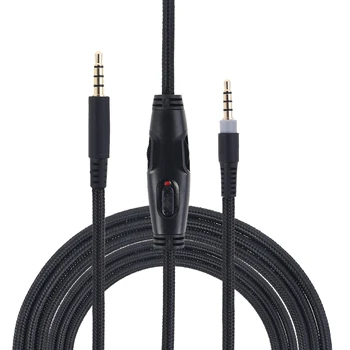 Замена кабеля OFC с нейлоновой оплеткой Aux 3,5 мм Удлинитель кабеля для игровых гарнитур Kingston HyperX Cloud Mix Alpha Наушники