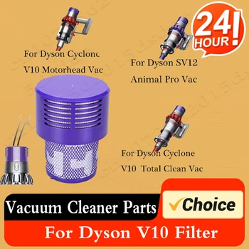 Запасные части для фильтров Dyson V10, Фильтры Dyson SV12, аксессуары Для пылесоса, Моющийся сменный постфильтр