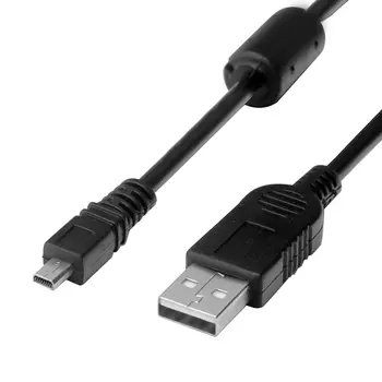 Зарядное устройство для передачи данных через USB-камеру, Кабель для зарядки Olympus Stylus CB-USB7 SZ-15 X-990 VG-120 VG-140 VG-160 VR-120