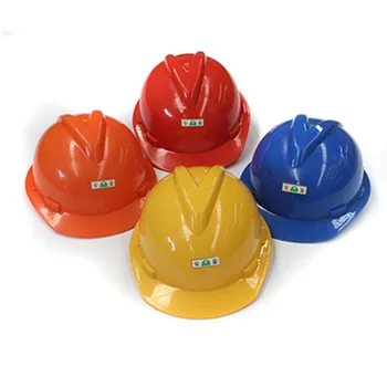 Защитный шлем Защитные шлемы строительных рабочих Солнцезащитный Козырек Изготовленный на Заказ HD PE ABS Национальный стандарт Дышащий Многоцветный Продается