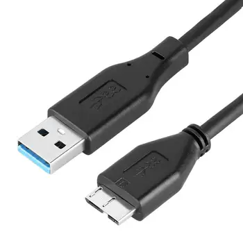 Кабель-адаптер USB 3.0 Type A к USB3.0 Micro B с разъемом Кабель синхронизации данных Шнур для внешнего жесткого диска кабель жесткого диска HDD