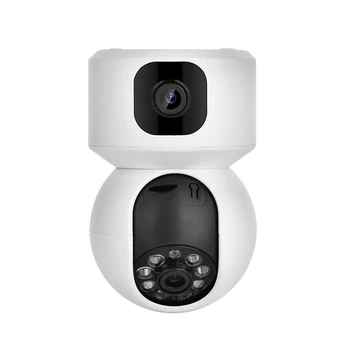 Камера с бинокулярной связью Беспроводная камера наблюдения 2MP HD WiFi Монитор Домашняя умная камера безопасности