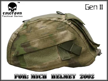 Камуфляжный чехол для шлема EMERSON Ver2 для MICH TC-2002 ACH (AT-FG) Бесплатная доставка для косплея
