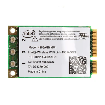 Карта Wi-Fi 4965AGN NM1 300 Мб Двухдиапазонный разъем адаптера Wi-Fi Wlan Mini PCIE Mini PCIE