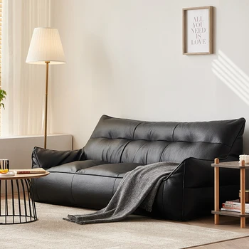 Кожаный диван для гостиной, Модульный Роскошный Угловой диван с Пузырьками на полу, Современная Мебель для отелей Articulos Para El Hogar