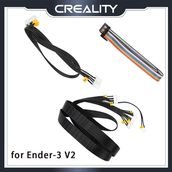Комплект кабелей CREALITY Ender-3 V2, кабель для двигателя, кабель для дисплея, кабель для ограничения двигателя, оригинальные запчасти для 3D-принтера