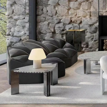 Креативный трехмерный диван Black Valley Line 3D Для больших и малых квартир, многомодульный комбинированный диван