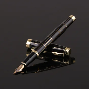 Металлическая авторучка 0,5 мм в стиле ретро, Деловая офисная ручка для подписи