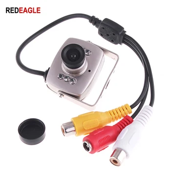 Мини-видеокамера видеонаблюдения REDEAGLE 600TVL CMOS Цветная 940-нм инфракрасная аналоговая камера безопасности ночного видения