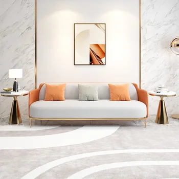 Минималистичный диван для гостиной, простой диван для гостиной в современном европейском стиле, удобные классические Саласы и Диваны Muebles Мебель для дома
