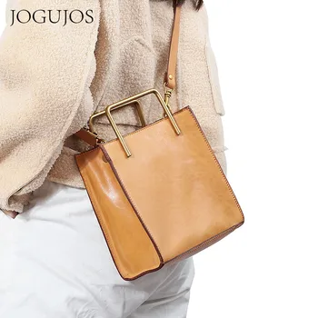 Модные Женские роскошные сумки с верхней ручкой, Высококачественная сумка из натуральной кожи, Женская Зимняя сумка-мессенджер через плечо, стильная сумка через плечо