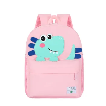 Мультяшный Милый Динозавр, Детская Школьная сумка, Рюкзак для детского сада, для мальчиков и девочек дошкольного возраста 3-6 Лет, Аниме Рюкзаки