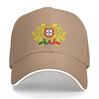 Национальная эмблема Португалии, бейсболка Унисекс, подходит для мужчин и женщин, Регулируемая шляпа для папы, кепка для сэндвича
