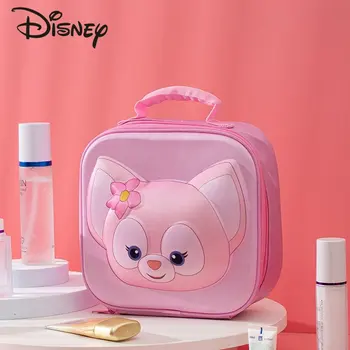 Новая косметичка Disney, модная многофункциональная сумка для хранения Большой емкости, Мультяшная портативная водонепроницаемая ручная женская сумка