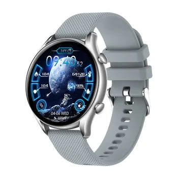 Новые интеллектуальные мужские и женские часы KT60, цифровые часы, водонепроницаемый фитнес-браслет, 1,32-дюймовые интеллектуальные цифровые часы