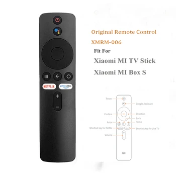 Новый Пульт дистанционного управления XMRM-006 для MI Box S MI Smart TV Stick MDZ-22-AB MDZ-24-AA Bluetooth Voice Google Assistant