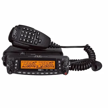 Новый автомобильный радиоприемник TYT TH-9800 PLUS 50 Вт 809 Канальный четырехдиапазонный радиоприемник с двойным дисплеем