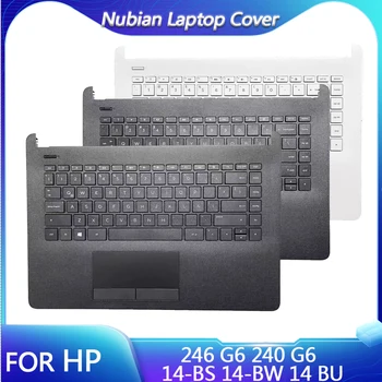 Новый подходит для HP 14-BS 14-BW 14 BU 246 G6 240 G6 клавиатура для ноутбука с подставкой для рук черный