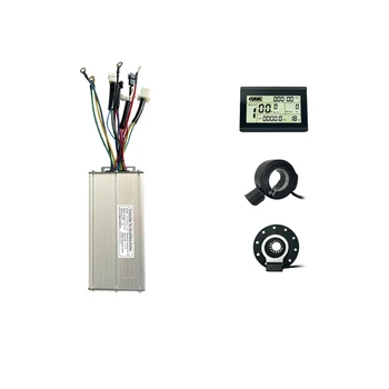 Новый практичный комплект контроллера, Электрический велосипед, Комплект для Электрического Скутера, дисплей LCD3U, синусоидальный контроллер 36/48V 30A