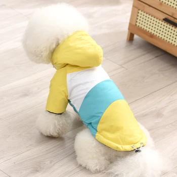 Одежда для собак Осенне-зимняя одежда для маленьких и средних собак, плюшевый мишка, лапки щенка корги, зимняя теплая стеганая куртка
