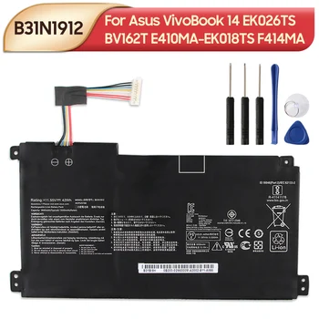 Оригинальная Сменная батарея B31N1912 Для Asus VivoBook 14 E410MA-EK018TS EK026TS BV162T F414MA E510MA EK017TS 0B200-03680200