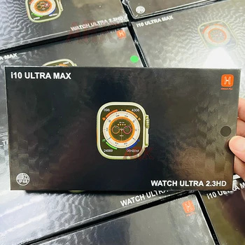 Оригинальные Смарт-часы i10 Ultra Max Для Мужчин И Женщин IP67, водонепроницаемые, С Беспроводной Зарядкой, Умные Часы Pk HK8 Pro Max DT7 Max Z8 Ultra 9 Max
