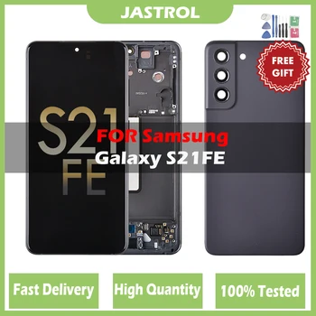 Оригинальный AMOLED S21FE Для Samsung Galaxy S21 FE 5G G990 G990B G990U G990B/DS G990E ЖК-дисплей с сенсорным экраном