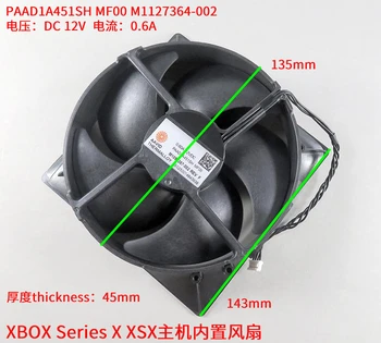 Оригинальный Для XBOX Series X 4-Контактный Радиаторный Кулер Внутренний вентилятор Игровой контроллер XBOX Series x/s PSAD1325SH MF00 PVA130F12M-P01