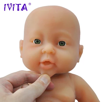 Отправить из США и Китая IVITA WG1503 41 см 2000 г Полностью Силиконовые Куклы Reborn для маленьких девочек, Реалистичные Мягкие Игрушки для Тела, Реалистичные Игрушки для Младенцев