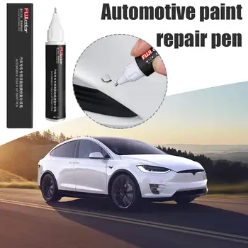 Подходит для Tesla Модель 3 X Y S, ручки для удаления царапин на автомобиле, ручка для ремонта автомобильной краски, черный, белый, фиксатор краски, ступица колеса
