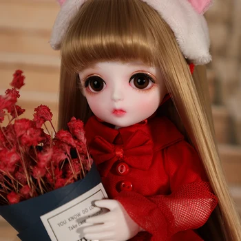Полный комплект 1/6 Кукла BJD Модная МИЛАЯ Кукла из смолы Lina Miu, кукла для маленьких Девочек, Рождественский подарок На День Рождения