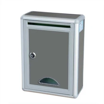 Почтовый ящик с замком на стене с замком для ключей Винтажный почтовый ящик для писем Металлический Dropbox