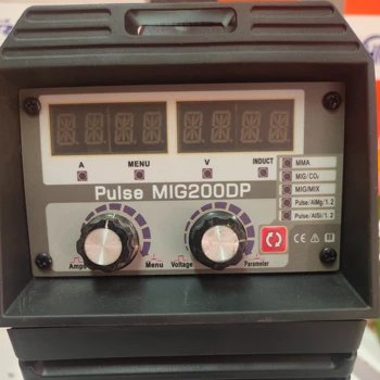 Пульс MIG200DP 220В 1Ф 200А однофазные пульс MIG сварочный аппарат